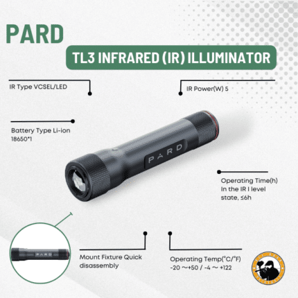 pard tl3 infrared (ir) illuminator