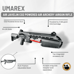 Umarex Air Javelin Co2 Powered Air Archery Airgun Rifle - Dyehard Paintball