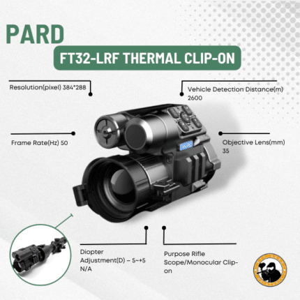 pard ft32-lrf thermal clip-on