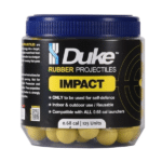 duke impact rubber projectiles 0.68 caliber