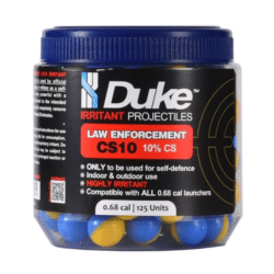 Duke Law Enforcement Irritant Projectiles (10% Cs) 0.68 Caliber - Dyehard Paintball