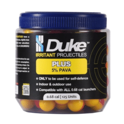 Duke Plus Irritant Projectiles (5% Pava) 0.68 Caliber - Dyehard Paintball