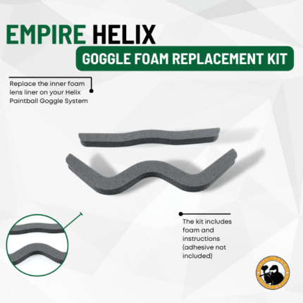 Empire Helix Goggle Foam Replacement Kit - Dyehard Paintball