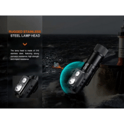 Fenix Hm71r Led Headlamp + E02r Kit 2700 Lumen - Dyehard Paintball