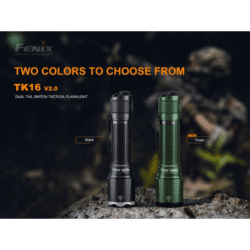 Fenix Tk16 V2 Led Flashlight Tropic Green 3100 Lumen - Dyehard Paintball