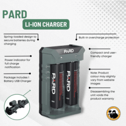 Pard Li-ion Charger - Dyehard Paintball