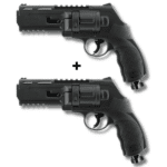 umarex t4e hdr50 revolver 13 joules+ double deal 0.50 caliber black