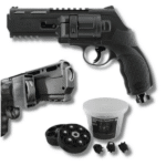 umarex t4e hdr50 gen 2 revolver 13 joules+ package 1 0.50 caliber black