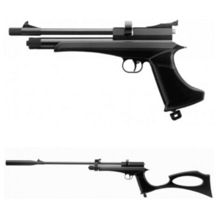 artemis snowpeak cp2 co2 air pistol – black, 4.5mm