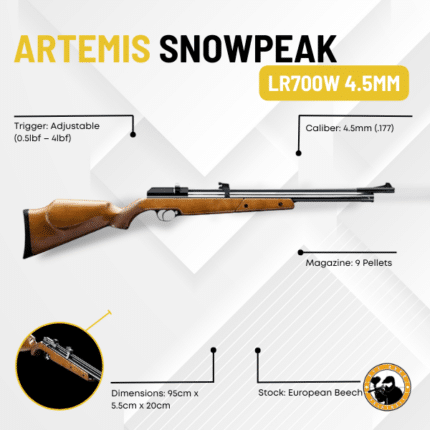 artemis snowpeak lr700w 4.5mm