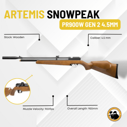 Artemis Snowpeak Pr900w Gen 2 4.5mm - Dyehard Paintball