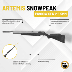 Artemis Snowpeak Pr900w Gen 2 5.5mm - Dyehard Paintball