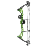 man kung 25lbs compound bow set mk-cbk1-g green