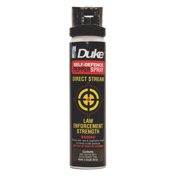 Duke Self-defense Pepper Spray Direct Stream Law Enforcement Strength 60ml - Dyehard Paintball