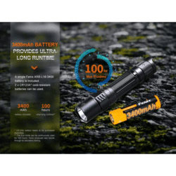 Fenix Pd35r Led Flashlight 1700 Lumen - Dyehard Paintball