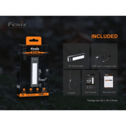 fenix wt16r led flashlight 300 lumen