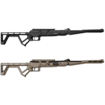 black bunker bm8 air rifle 4.5mm/5.5mm caliber tan/black