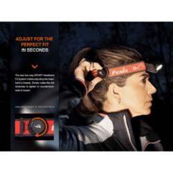 fenix hm65r-t v2 led headlamp 1600 lumen