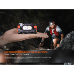 fenix hm65r-t v2 led headlamp 1600 lumen