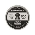 artemis snowpeak round pellets for airguns 4.5mm 500 pcs