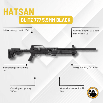 hatsan blitz 777 5.5mm black