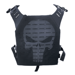 valken skull plate carrier black