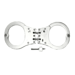 duke handcuff double link nickel-plated