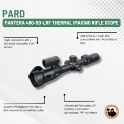 pard pantera 480-50-lrf thermal imaging rifle scope