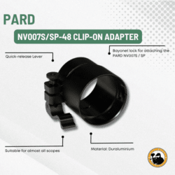 pard nv007s/sp-48 clip-on adapter