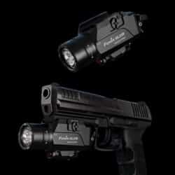 fenix gl23r rechargeable weapon 1200 lumen light and laser combo