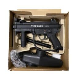 tippmann a-5 with cyclone feeder (used)