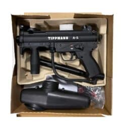 tippmann a-5 with cyclone feeder (used)