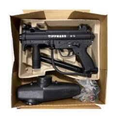 tippmann a-5 with cyclone feeder (used)