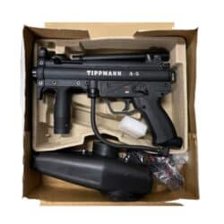 tippmann a-5 with cyclone feeder (used)