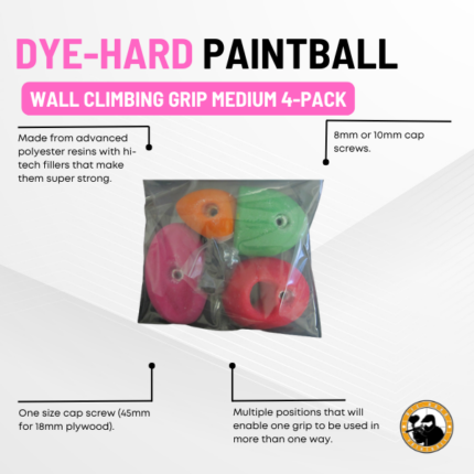 wall climbing grip medium 4-pack