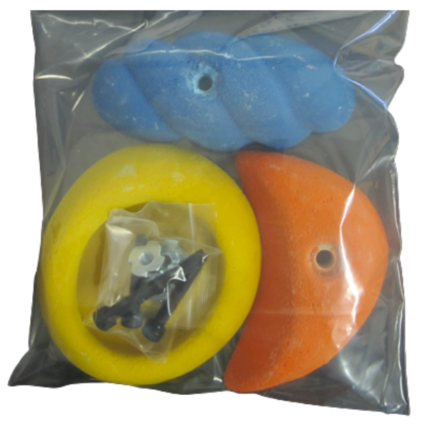 wall climbing grip large 3-pack