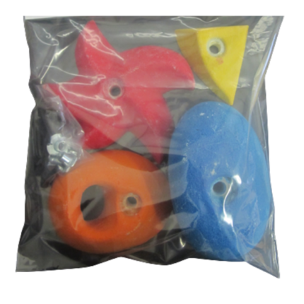 wall climbing grip kids set