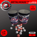 metalheadz aluminium balls 0.68 caliber 7.4g