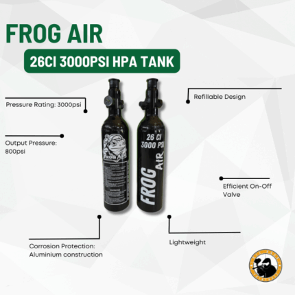 frog air 26ci 3000psi hpa tank