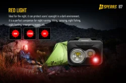 speras b7 rechargeable headlamp 600lm