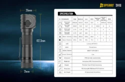 speras sh18 headlamp (2000lm)