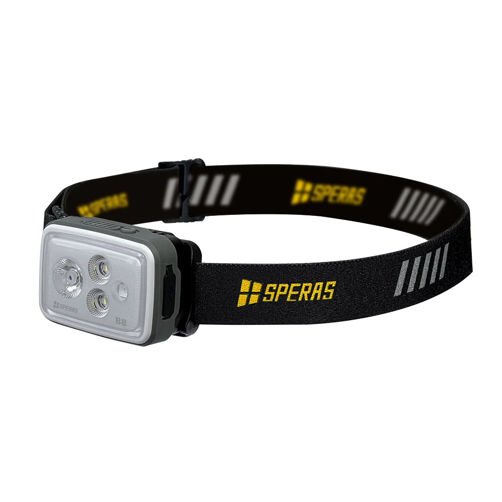 speras b8 rechargeable headlamp 700lm speras b8 rechargeable headlamp 700lm