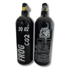 frog air 20oz co2 on/off-valve bottle