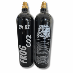 frog air 24oz co2 pin-valve bottle