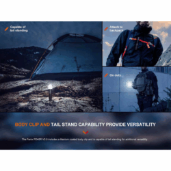 fenix pd40r v3.0 rechargeable flashlight