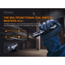 fenix pd32 v2 led flashlight
