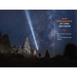 fenix pd40r v3.0 rechargeable flashlight