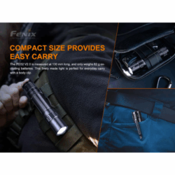 fenix pd32 v2 led flashlight