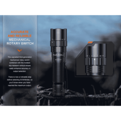fenix pd40r v3.0 rechargeable flashlight