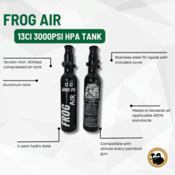 frog air 13ci 3000psi hpa tank